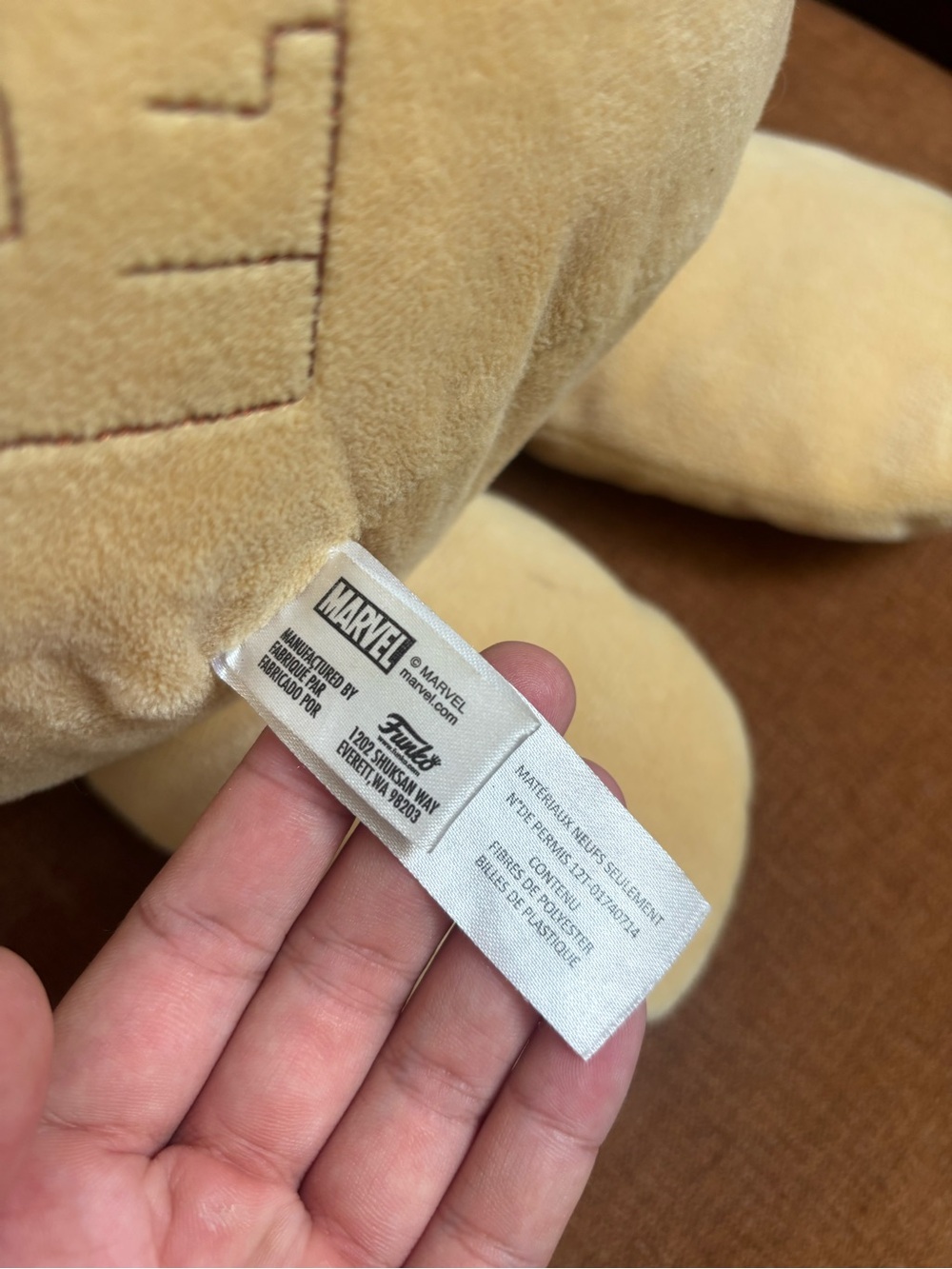 Marvel Guardians Of The Galaxy Baby Groot 22 Inch Plush - BoxLunch Exclusive - Picture 5 of 9